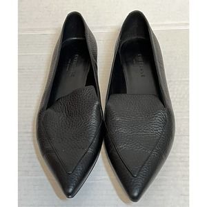 Everlane Size 9.5 The Modern Loafer Black Women Italian Leather Slip On